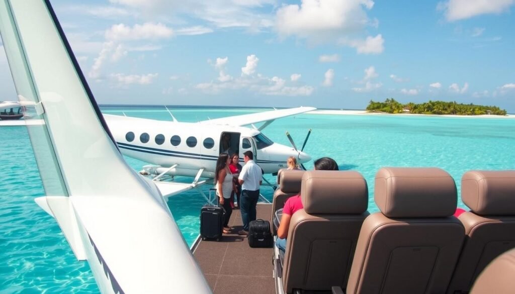 seaplane transfer costs